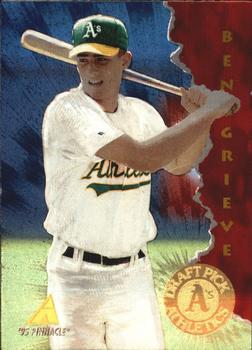1995 Pinnacle - Museum Collection #175 Ben Grieve Front