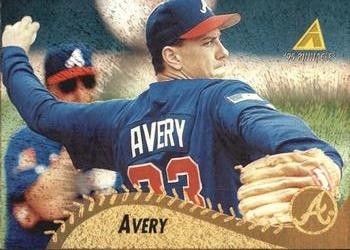 1995 Pinnacle - Museum Collection #185 Steve Avery Front