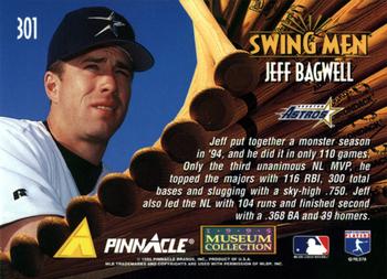 1995 Pinnacle - Museum Collection #301 Jeff Bagwell Back