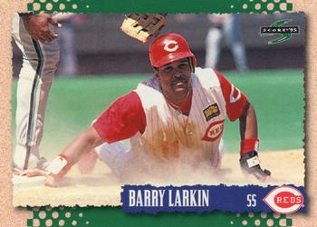 1995 Score #254 Barry Larkin Front
