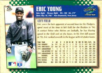 1995 Score #71 Eric Young Back