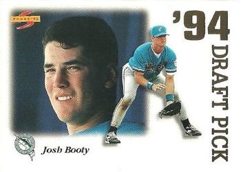 1995 Score - '94 Draft Picks #DP5 Josh Booty Front