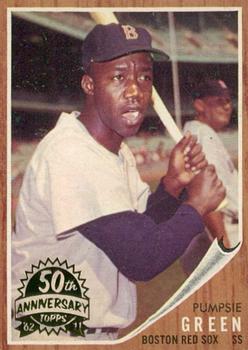 2011 Topps Heritage - 50th Anniversary Buybacks #153 Pumpsie Green Front