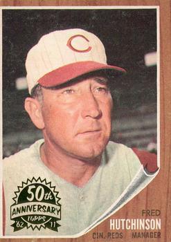 2011 Topps Heritage - 50th Anniversary Buybacks #172 Fred Hutchinson Front