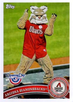 2011 Topps Opening Day - Mascots #M-1 Baxter the Bobcat Front