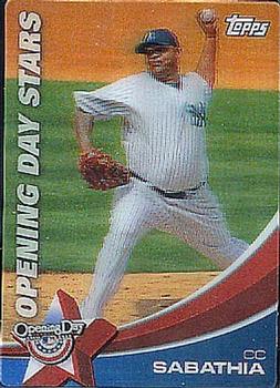 2011 Topps Opening Day - Opening Day Stars #ODS-6 CC Sabathia Front