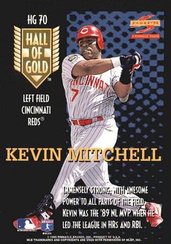 1995 Score - Hall of Gold #HG70 Kevin Mitchell Back