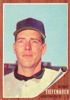 1962 Topps #227 Bobby Tiefenauer Front