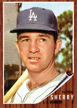 1962 Topps #238 Norm Sherry Front