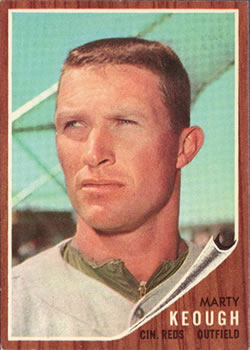 1962 Topps #258 Marty Keough Front