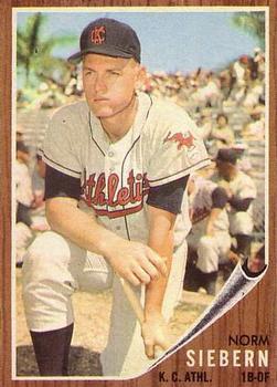 1962 Topps #275 Norm Siebern Front