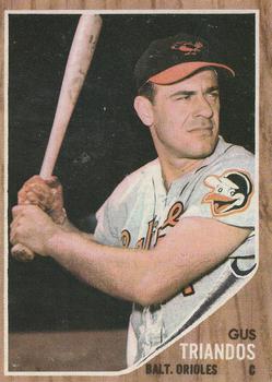 1962 Topps #420 Gus Triandos Front