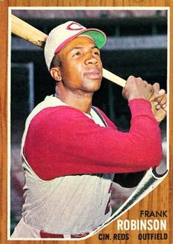 1962 Topps #350 Frank Robinson Front
