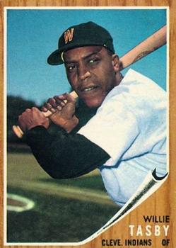 1962 Topps #462 Willie Tasby Front