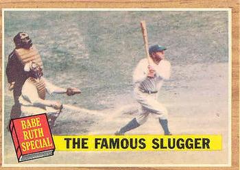 1962 Topps #138 The Famous Slugger Front