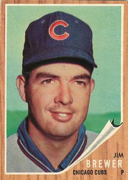 1962 Topps #191 Jim Brewer Front