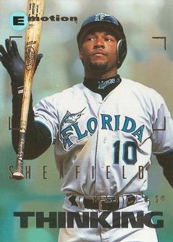 1995 SkyBox E-Motion #132 Gary Sheffield Front