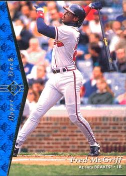1995 SP #30 Fred McGriff Front