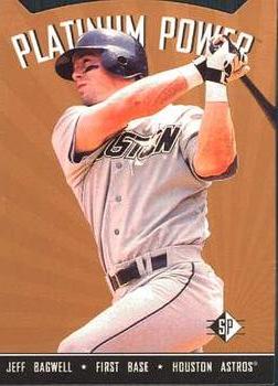 1995 SP - Platinum Power #PP1 Jeff Bagwell Front