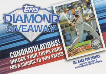 2011 Topps - Diamond Giveaway #TDG-16 Buster Posey Front