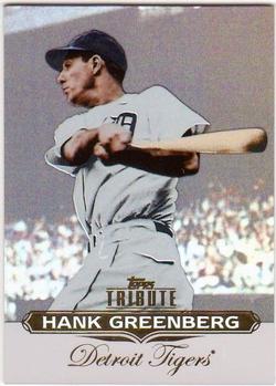 2011 Topps Tribute #33 Hank Greenberg Front
