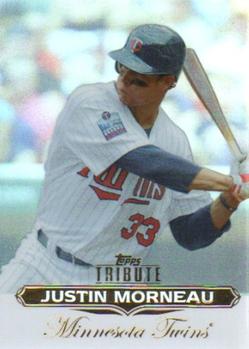 2011 Topps Tribute #5 Justin Morneau Front