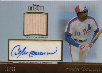 2011 Topps Tribute - Autograph Relics #TAR-AD1 Andre Dawson Front