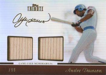 2011 Topps Tribute - Dual Relics #TDR-AD Andre Dawson Front