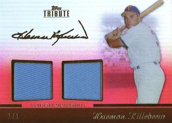 2011 Topps Tribute - Dual Relics Red #TDR-HK Harmon Killebrew Front