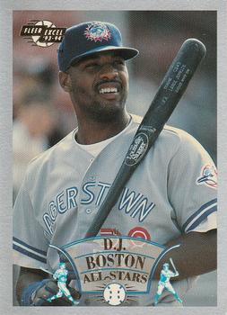 1993-94 Fleer Excel - All-Stars #9 D.J. Boston Front