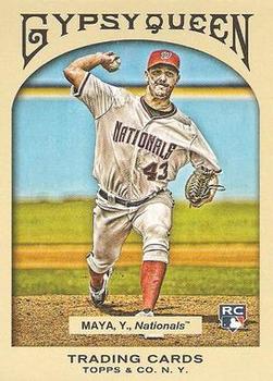 2011 Topps Gypsy Queen #233 Yunesky Maya Front