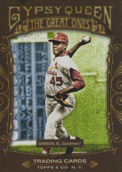 2011 Topps Gypsy Queen - Great Ones #GO3 Bob Gibson Front