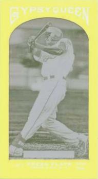 2011 Topps Gypsy Queen - Mini Framed Printing Plates Yellow #227 Cameron Maybin Front