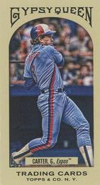 2011 Topps Gypsy Queen - Mini Red Gypsy Queen Back #68 Gary Carter Front