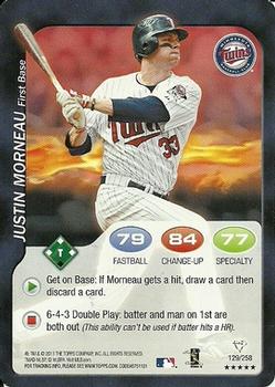 2011 Topps Attax #129 Justin Morneau Front