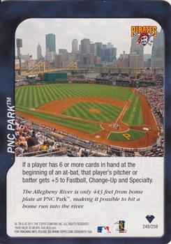 2011 Topps Attax #248 PNC Park Front