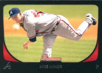 2011 Bowman #132 Mike Minor Front