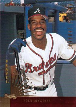 1997 Donruss Team Sets - Pennant Edition #22 Fred McGriff Front