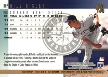 1996 Donruss - Press Proofs #438 Bill Risley Back