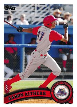2011 Topps Pro Debut #16 Aaron Altherr Front