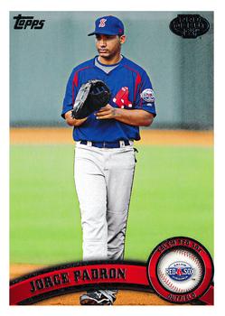 2011 Topps Pro Debut #21 Jorge Padron Front