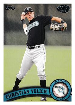 2011 Topps Pro Debut #53 Christian Yelich Front