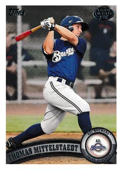 2011 Topps Pro Debut #58 Thomas Mittelstaedt Front