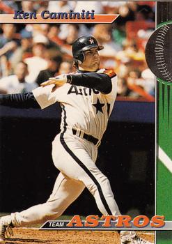 1993 Stadium Club Houston Astros #4 Ken Caminiti  Front