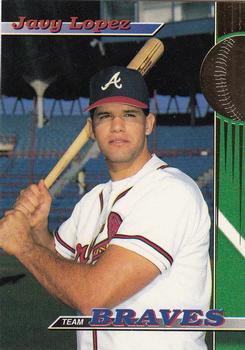 1993 Stadium Club Atlanta Braves #27 Javy Lopez Front