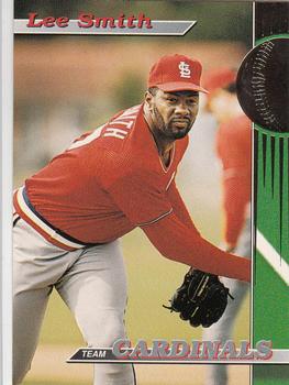 1993 Stadium Club St. Louis Cardinals #13 Lee Smith  Front