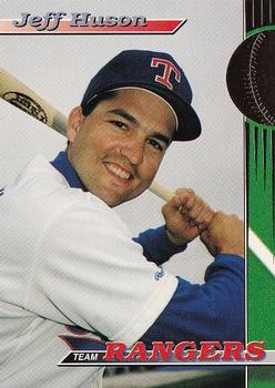 1993 Stadium Club Texas Rangers #12 Jeff Huson  Front