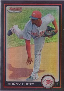 2010 Bowman Chrome - Refractors #63 Johnny Cueto Front