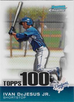 2010 Bowman Chrome - Topps 100 Prospects #TPC48 Ivan DeJesus Jr. Front