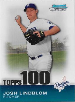 2010 Bowman Chrome - Topps 100 Prospects #TPC89 Josh Lindblom Front